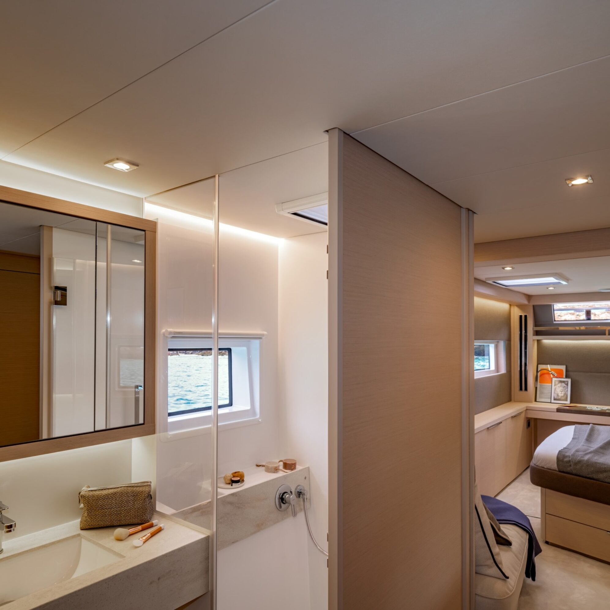 Unutrašnjost katamarana Lagoon 55