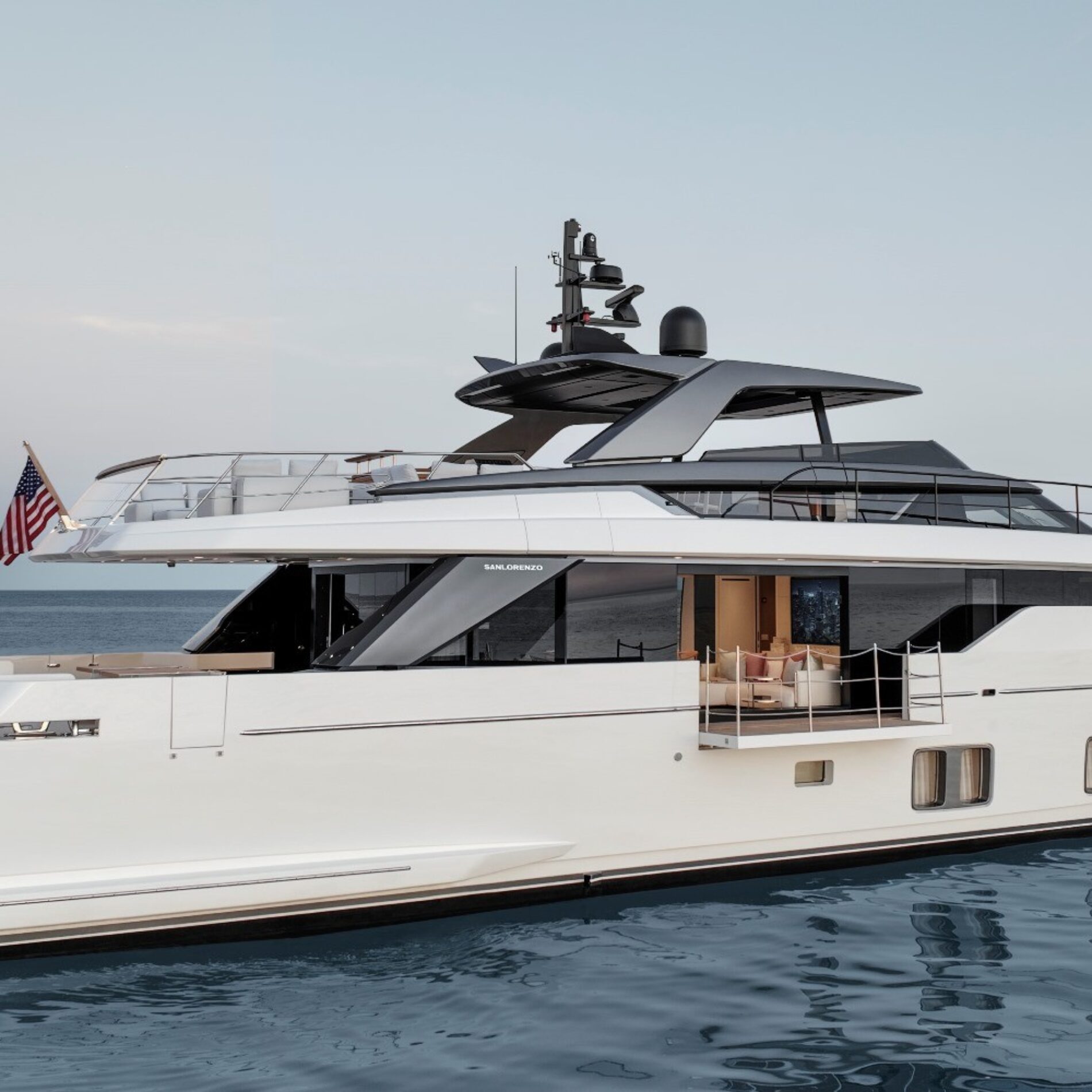 Vanjski dio Sanlorenzo SL106A