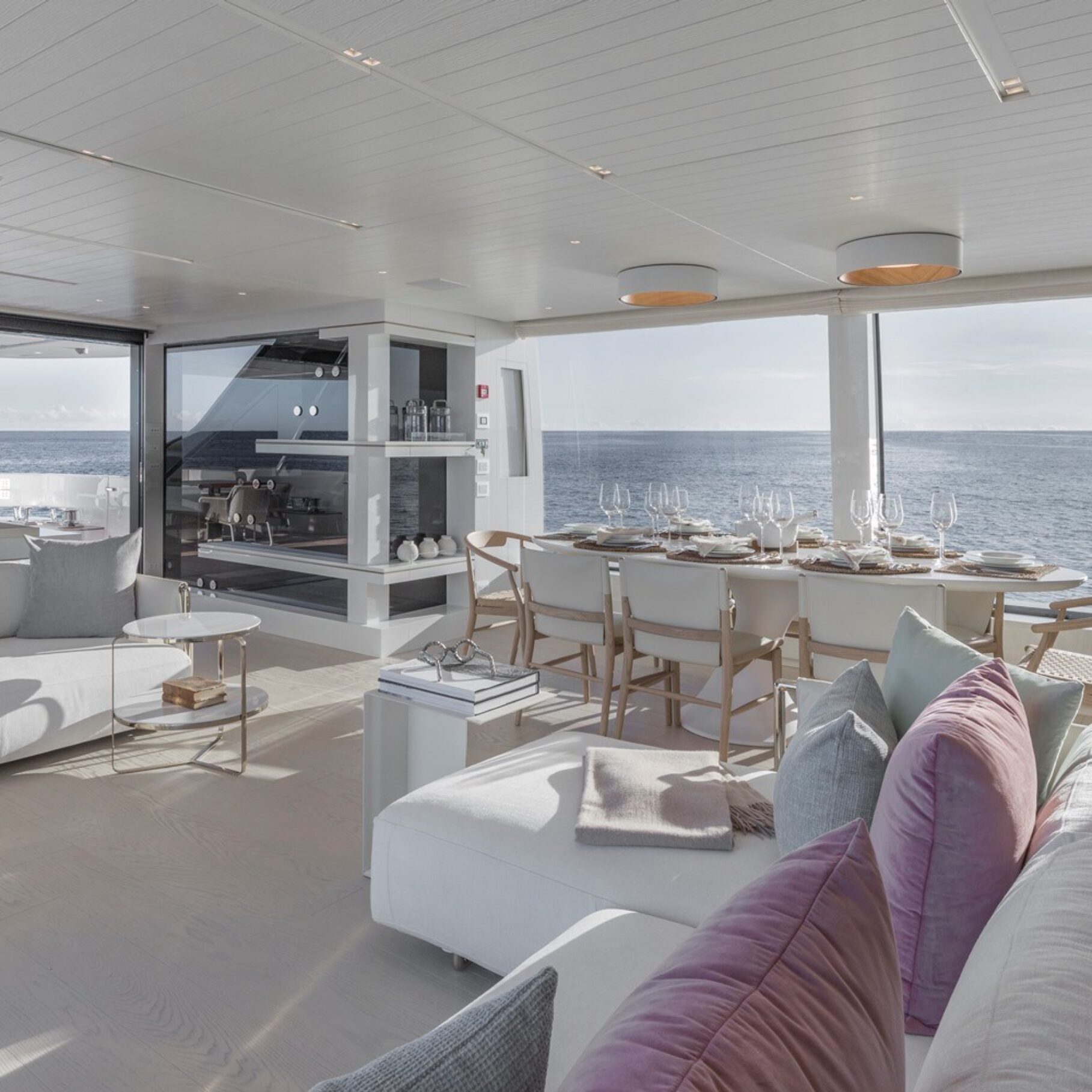 Unutrašnjost Sanlorenzo SL106A