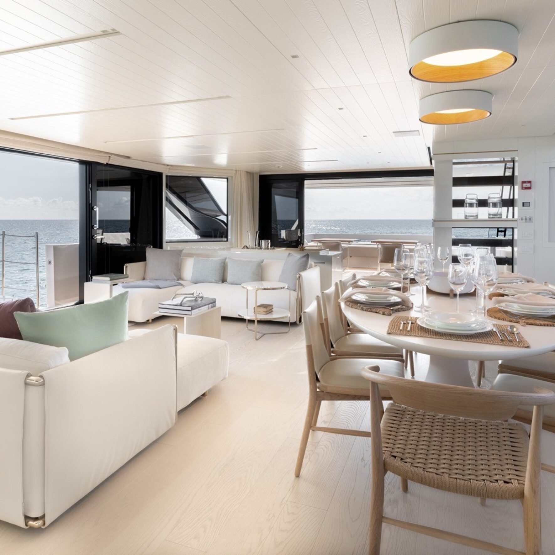 Unutrašnjost Sanlorenzo SL106A