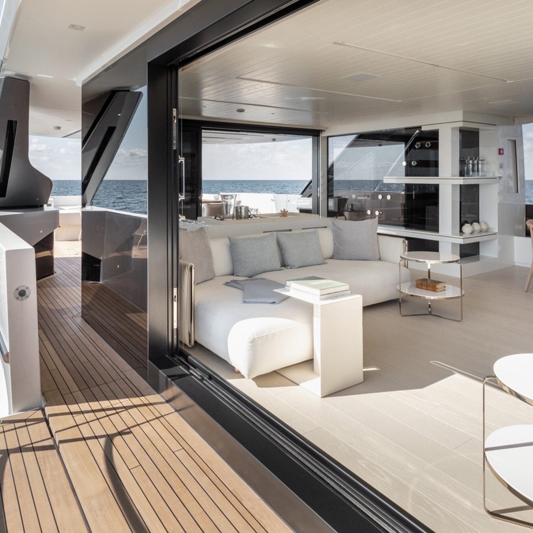 Unutrašnjost Sanlorenzo SL106A