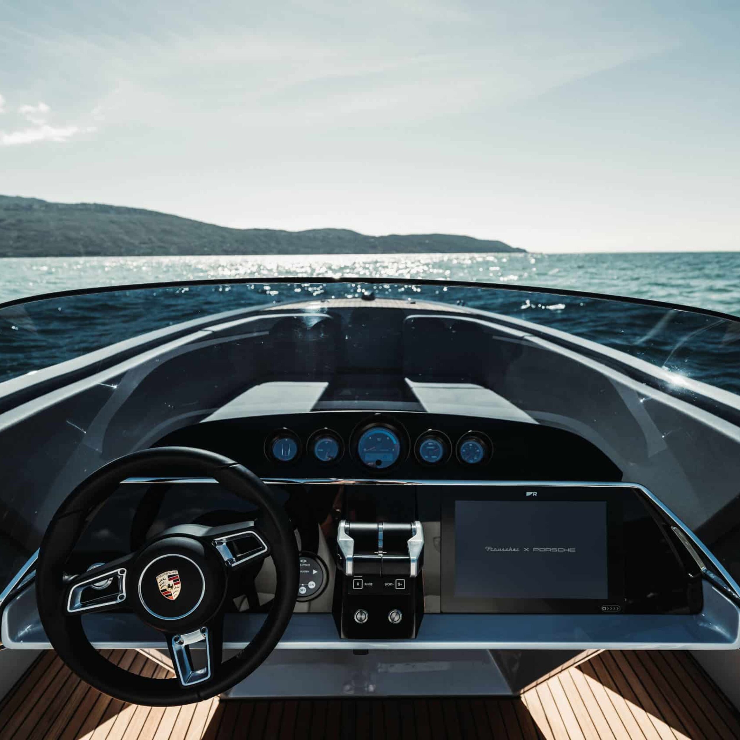 Frauscher X Porsche Elektroboot