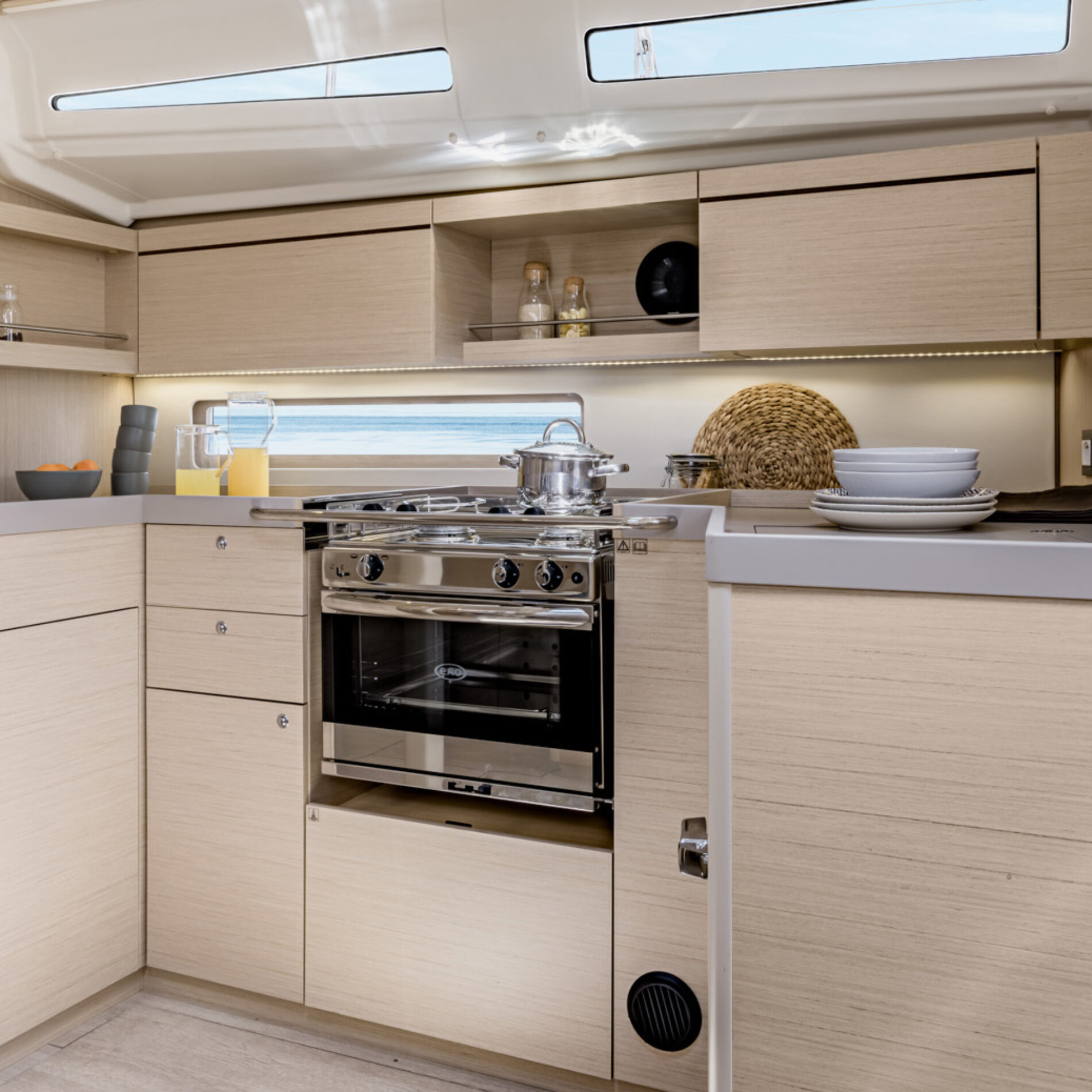 Unutrašnjost jedrilice Beneteau Oceanis 40.1