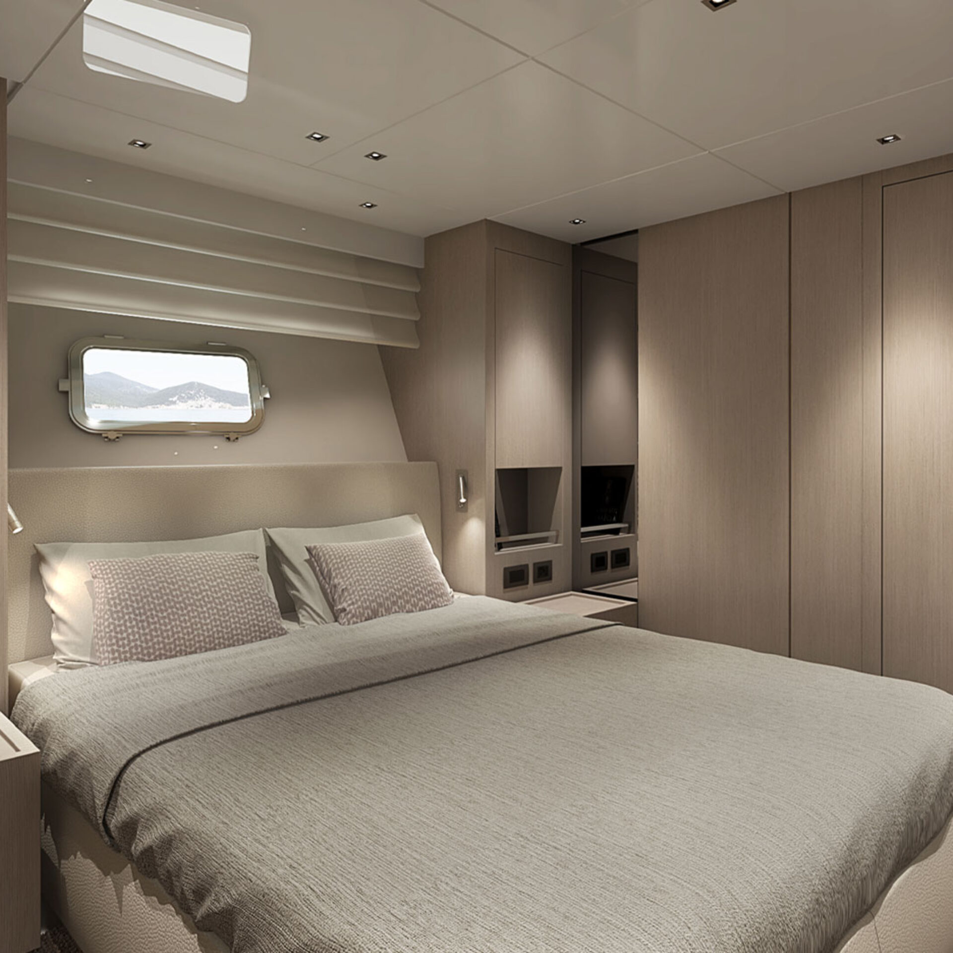 Sanlorenzo SX76 yacht interior