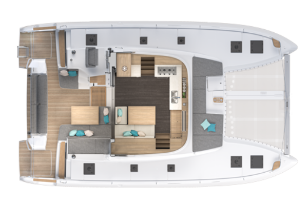 Pregled dizajna katamarana Lagoon 43