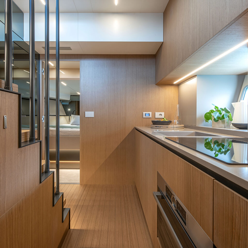 Bluegame BG54 yacht interior